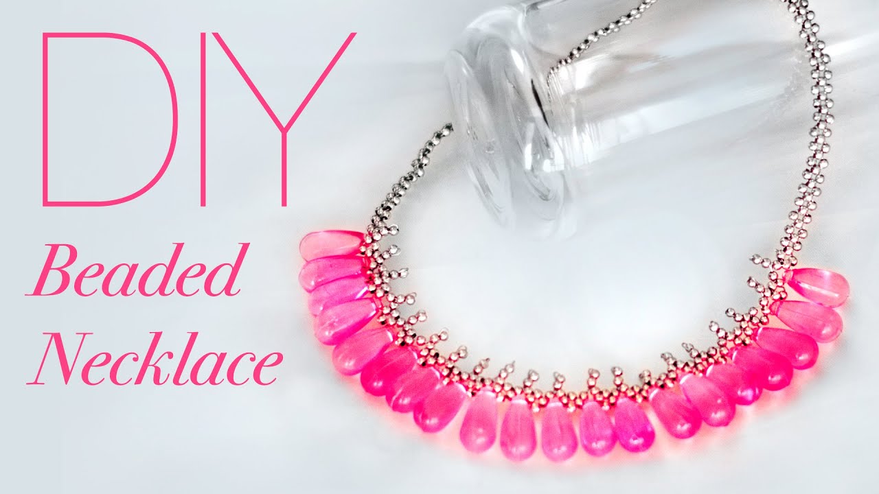 How To Make Necklace At Home