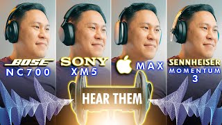 Неудачник? Сравнение Sony WH-1000XM5, Bose NC 700, Apple AIRPODS MAX и Sennheiser MOMENTUM 3