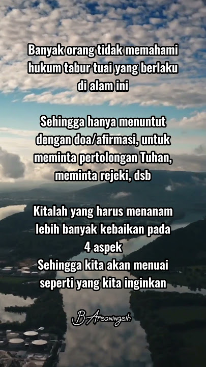 Doa/Afirmasi (@BundaArsaningsih -KR02-Karma Reinkarnasi Dan Misteri Suatu Tempat)