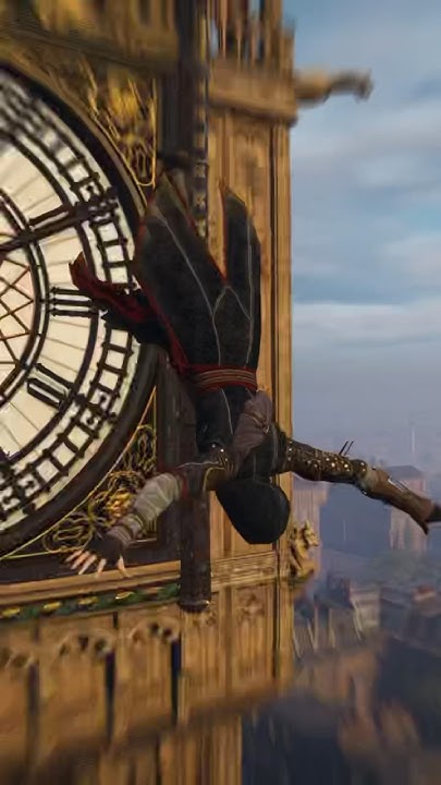 Ac Syndicate Perform A Leap Of Faith From A Zipline Leap of faith from the highest point[Big Ben] in AC Syndicate #