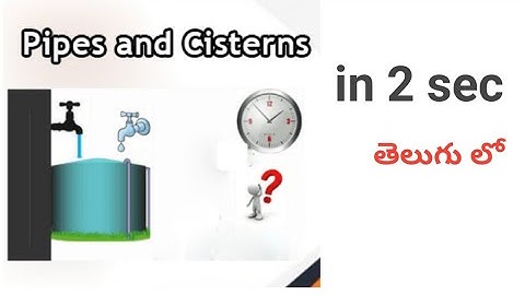 pipes and cistern  tricks#pipesandcisterns#quants#icet#bankexam#shortcutsofquants