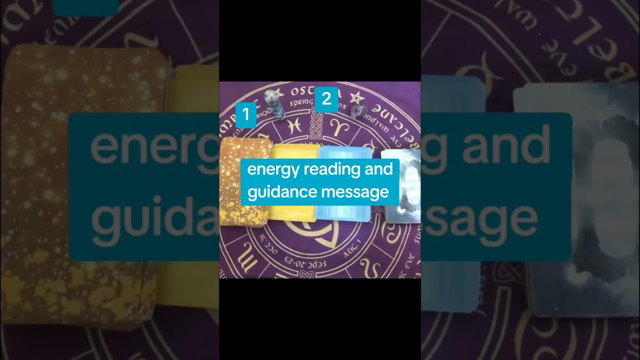 energy reading and guidance message