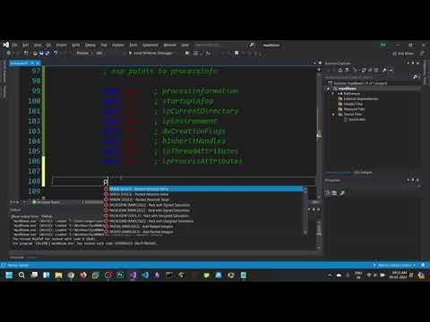 Win32 Shellcoding Part4: Calculator shellcode using CreateProcessA ...