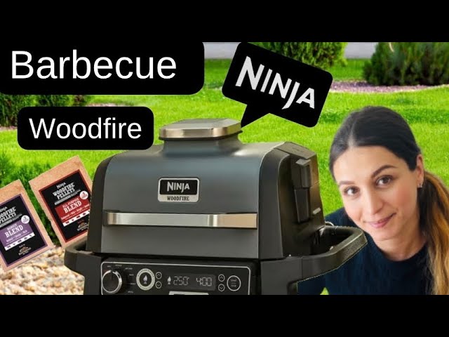  Ninja OG701 Woodfire Outdoor Grill, 7-in-1 Master Grill, BBQ  Smoker, & Outdoor Air Fryer plus Bake, Roast, Dehydrate, & Broil, Woodfire  Technology, with All Purpose Blend Pellets : Home & Kitchen