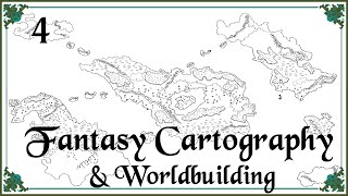Fantasy Cartography & Worldbuilding | Episode 4 - Adding the Terrain