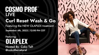 Cosmo Prof Beauty LIVE: Olaplex Curl Reset Wash & Go