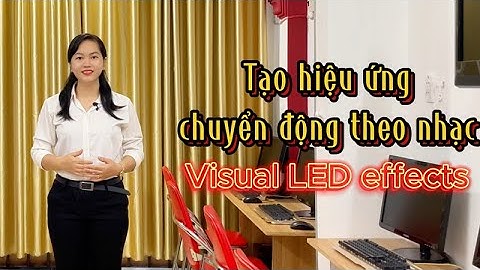 Hướng dẫn học Visual Led After Effects: Thiết kế hiệu ứng chuyển động theo nhạc