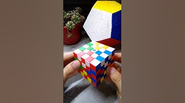 How to make a superflip on a 5×5 Cube #cubing #shorts #pattern