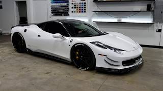 Just a quick video of couple supercars being repositioned at an auto
wrap and detailing shop near chicago. - 2017 nissan gt-r vinyl-wrapped
in satin bla...