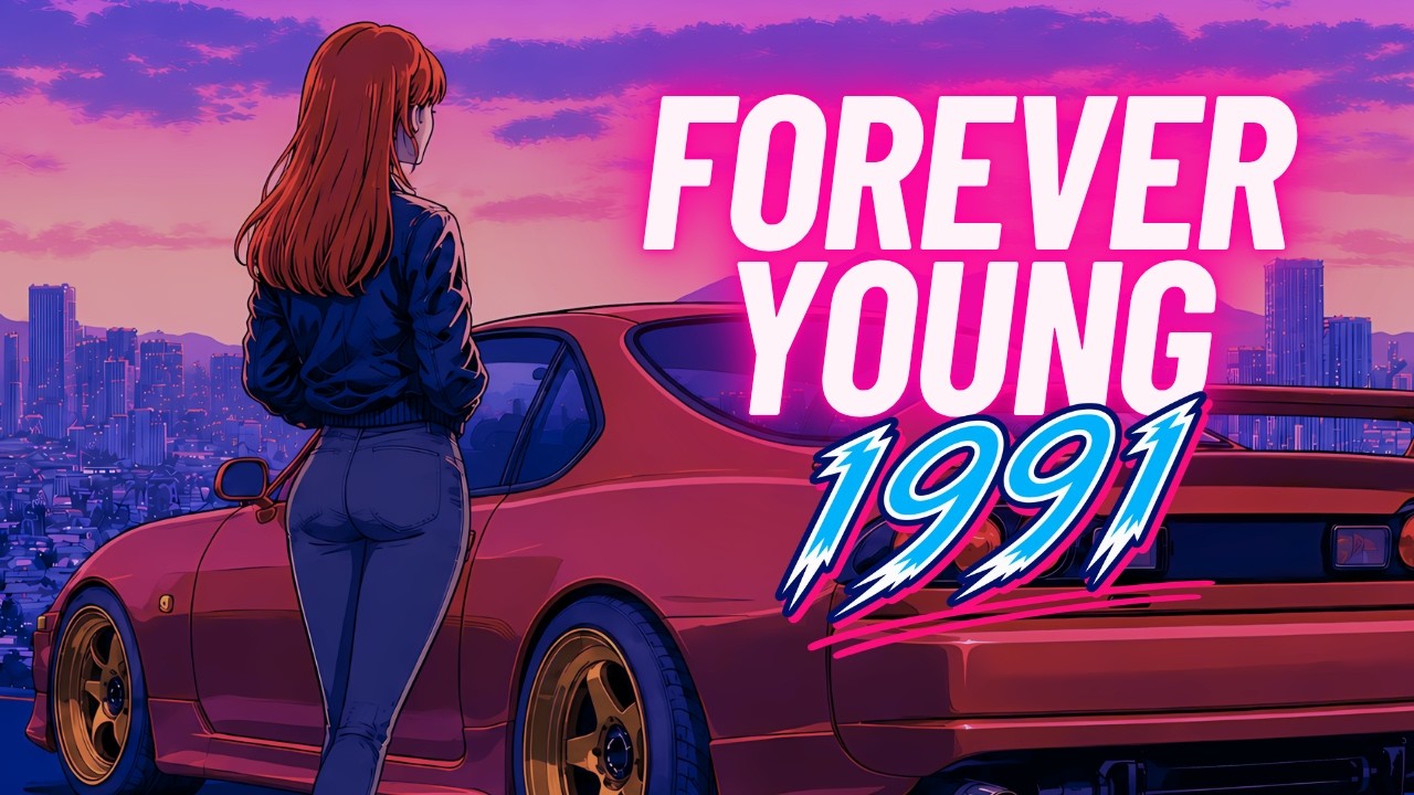 FOREVER YOUNG ’91 | 2 Hour Synthwave, Chillwave & Retrowave Music Mix