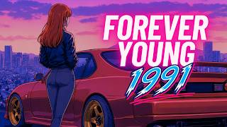 FOREVER YOUNG ’91 | 2 Hour Synthwave, Chillwave & Retrowave Music Mix
