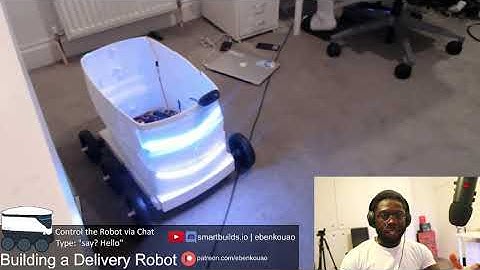 This Package Delivery Robot is Controlled via Livestream Chat