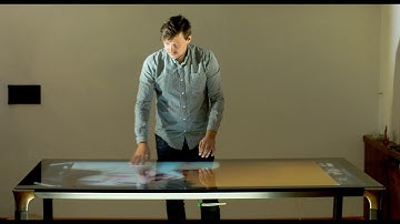 World largest and wireless multitouch table.