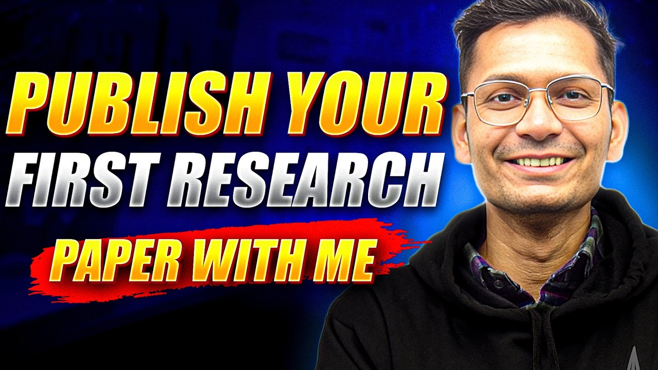 How to Publish Your First Research Paper 🔥| How I Did It Step-by-Step ...