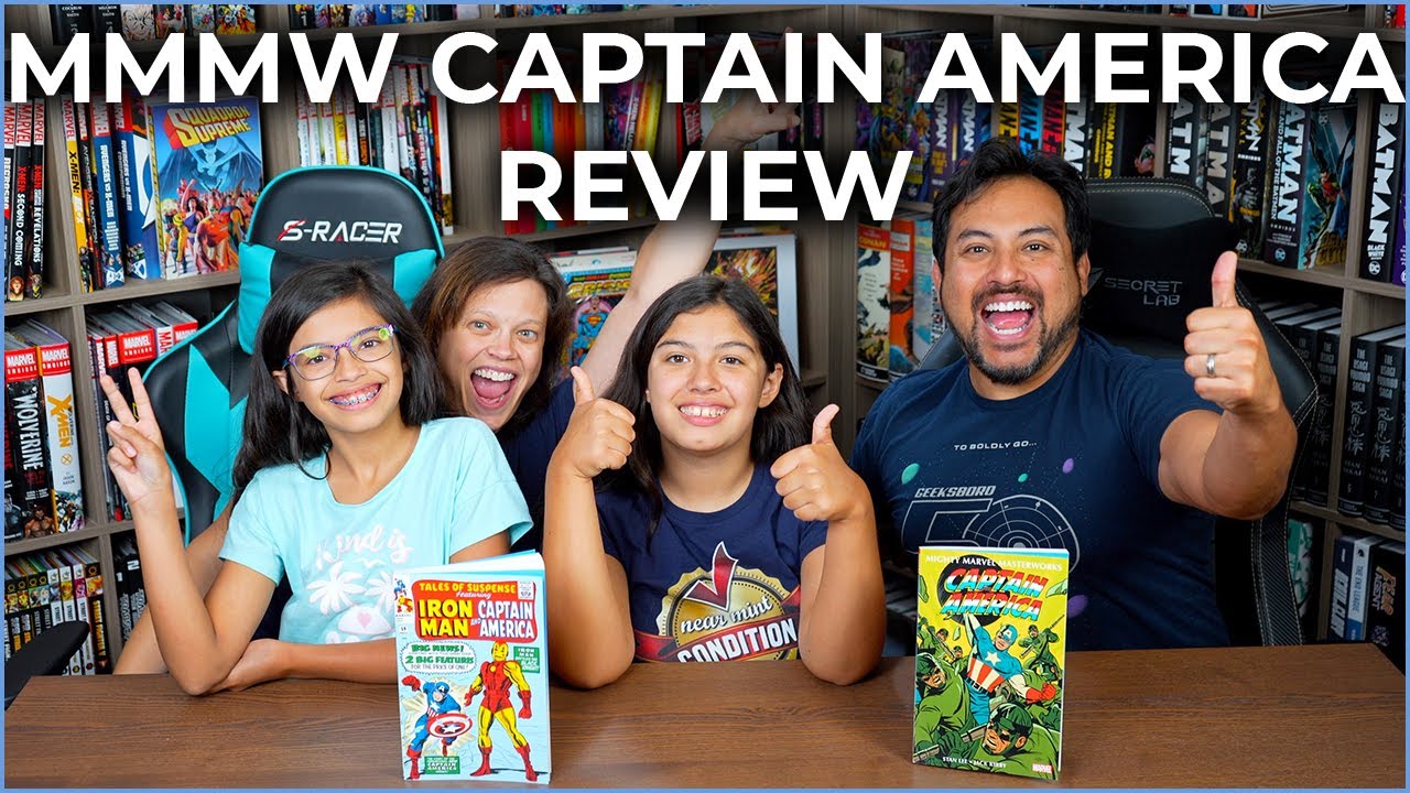Mighty Marvel Masterworks: Captain America Vol. 1: The Sentinel of Liberty  | Family Comic Review |