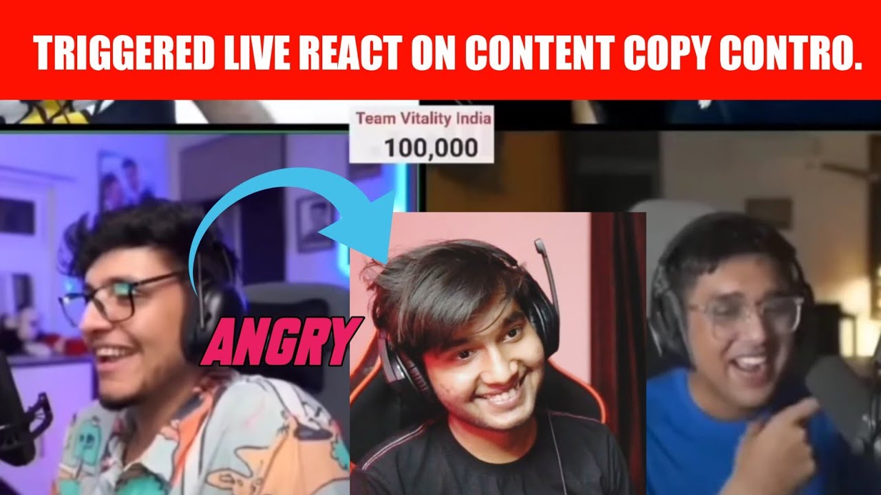 Triggered Insaan 🔴Live React on Rachit Roo and Andreobee controversy ...