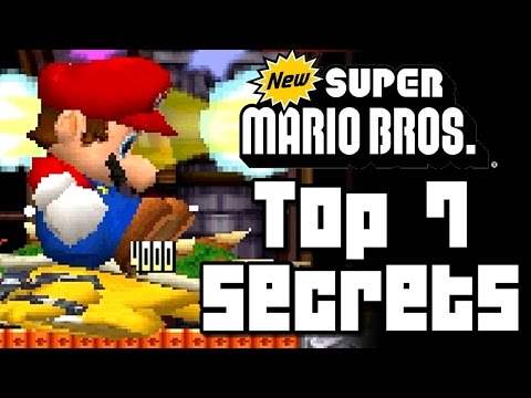 New Super Mario Bros TOP 7 SECRETS (DS)