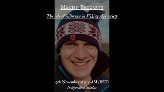 Martin Brockett - The role of seiðmenn in Viking Age society