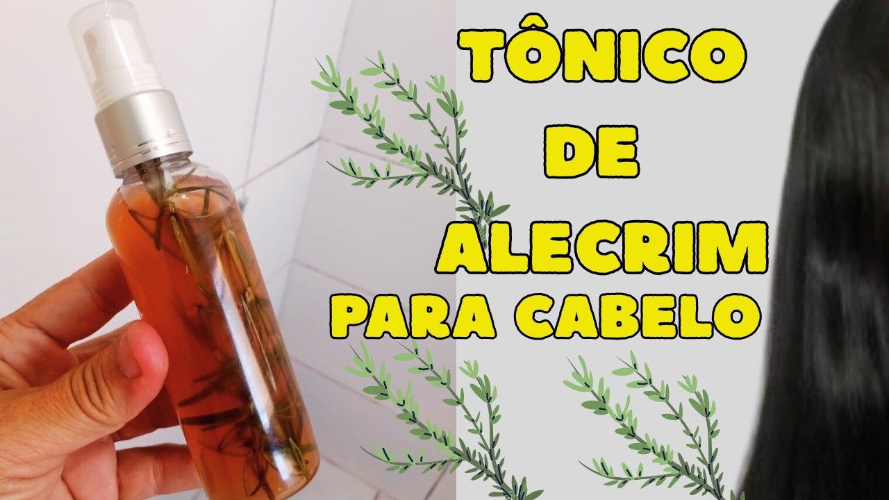 CRESCIMENTO ACELERADO POR POUCO TEMPO COM O TÔNICO DE ALECRIM CASEIRO