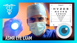 ASMR Eye Exam ? | Close up | Eye cleaning