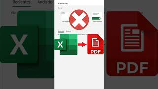 Exportar y Convertir Excel a PDF | xls a PDF