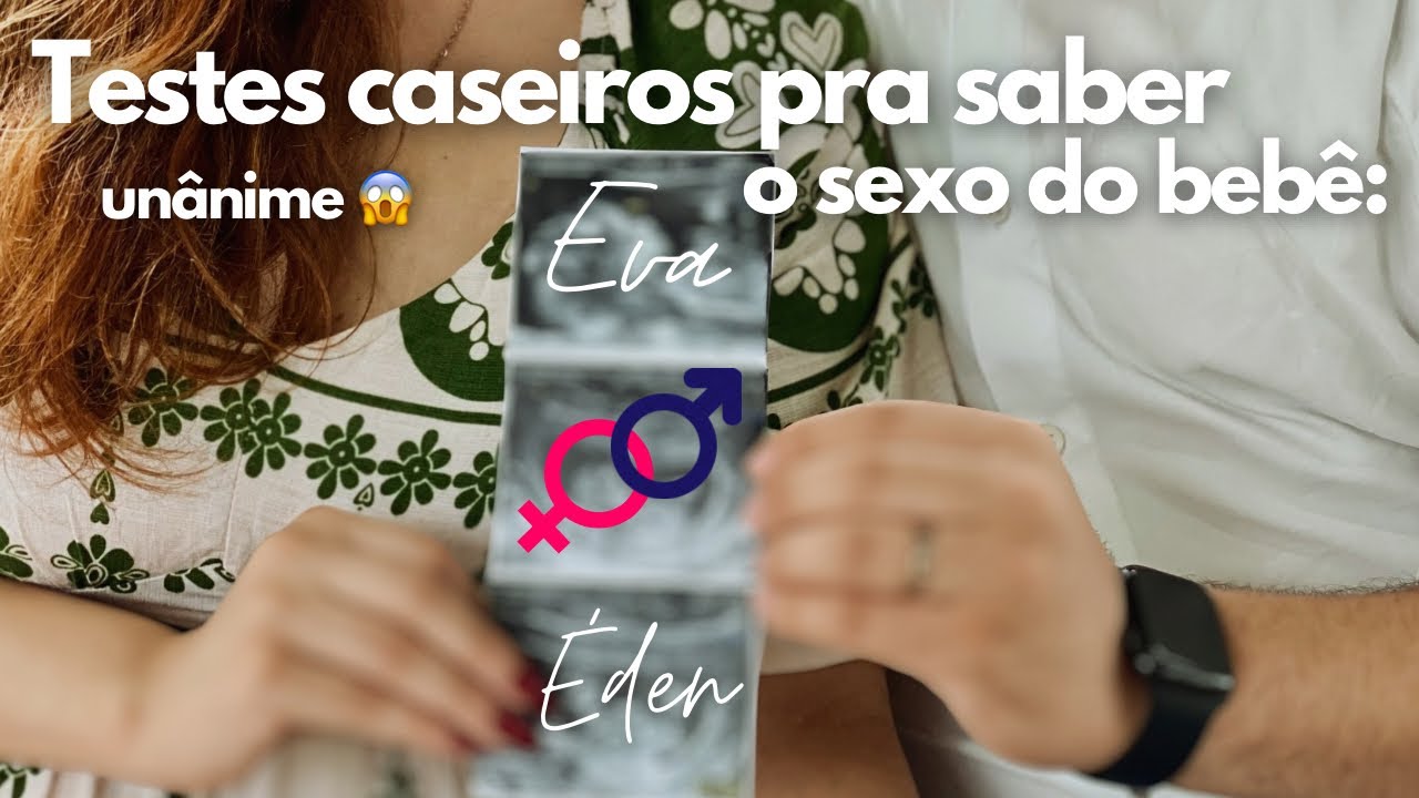 testes caseiros para descobrir o sexo do bebê | FOI UNÂNIME 😱 - YouTube