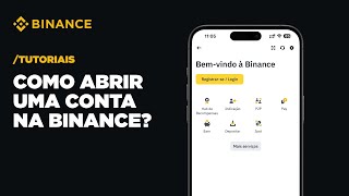 Como abrir uma conta na Binance? | Tutoriais Binance
