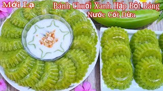 Ngạc Nhiên Khi Dùng Chuối Xanh Làm Bánh Lại Dẻo Mềm Thơm Béo Giòn Sựt Sựt Rất Ngon