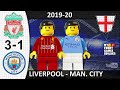 Liverpool vs Manchester City 3-1 • 10/11/2019 • All Goals Highlights Lego Football