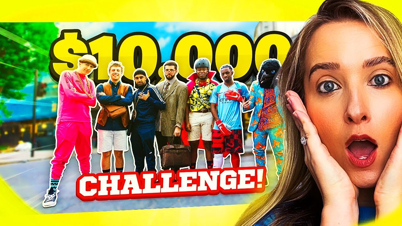 Реакция на конкурс Sidemen на 10 000 долларов на покупку нарядов