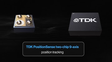 TDK PositionSense 9-axis Sensor Solution - IMU + TMR + Software for Absolute Orientation Detection