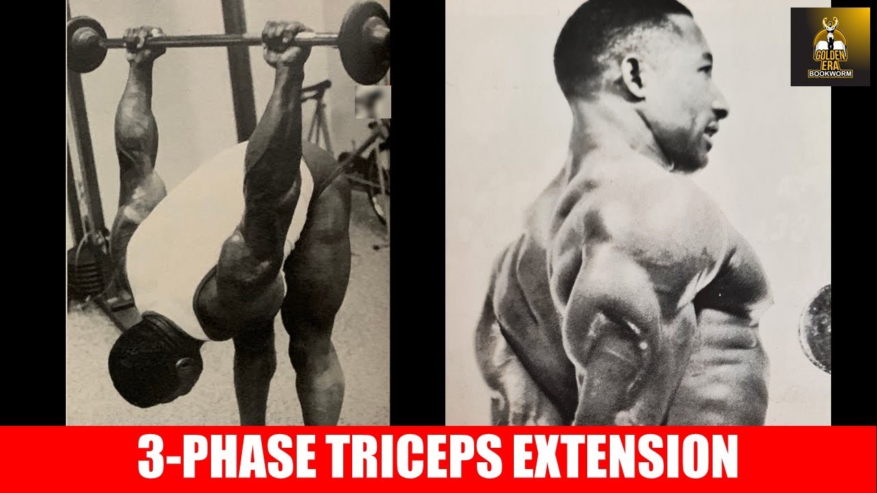 GEORGE PAINE'S TRICEP WORKOUT & THE 3-PHASE TRICEP EXTENSION FOR MASSIVE TRICEPS!!