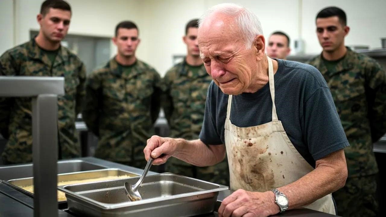 Marines śmiali się z kucharza. Gdy powiedział \Żniwiarz Siedem\, nagle wszyscy zamilkli.