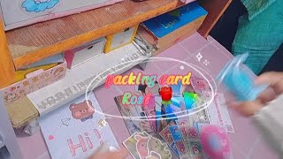 packing with me card rosé 🌹| Lyzin channel ✨💕