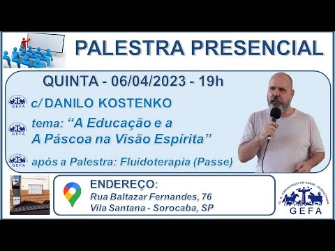 Assista: Palestra Presencial - c/ JOSÉ MILTON DA COSTA (06/04/2023)