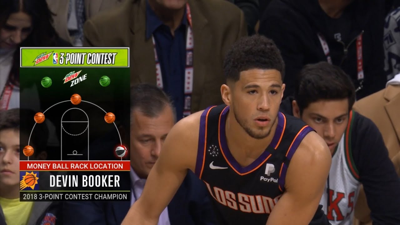Devin Booker 1st Round | 2020 NBA 3-Point Contest