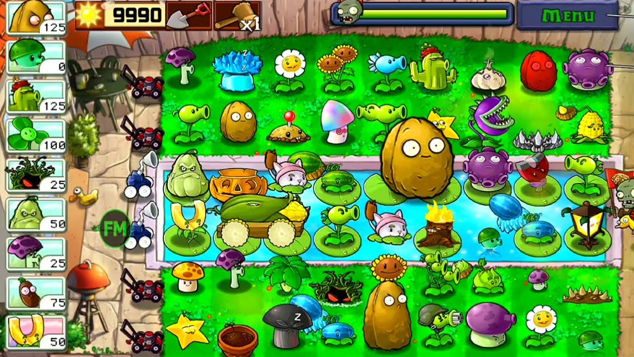 PLANTAS VS ZOMBIES CON SIMETRÍA CUSTOM ZOMBIES ÉPICO CON FINAL