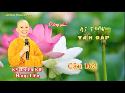 Phần 143 -  Mi Tiên vấn đáp mục 163 -  NS Thích Nữ Hằng Liên