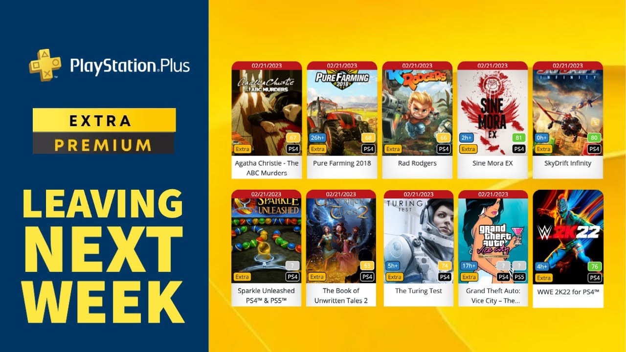 PlayStation Plus Games for February 2023 Announced