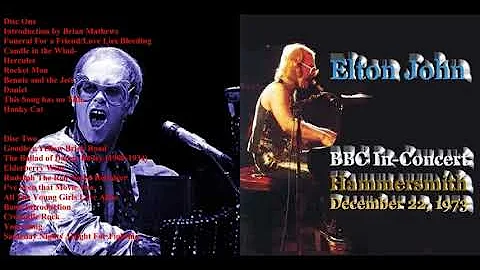 Elton John Saturday Nights Alright For Fighting 12/22/73