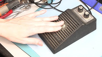 50 Year Old Heathkit Fuzz Pedal!!!