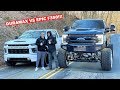 WHISTLINDIESEL BREAKS HIS NEW $102,000 F350 Racing My STOCK 2020 Duramax!!! *LOL*