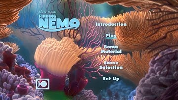 Finding Nemo - DVD menu