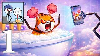 Tap Fighter: Don't Get Caught | Gameplay Walkthrough Part 1 | (Android, iOS) screenshot 2