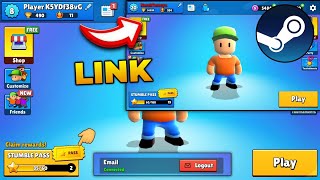 Link Steam Account with Mobile Account | Stumble Guys Email Login screenshot 1