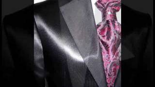 MMUGA Mens suits Satin Satin Seidenglanz Hochzeit