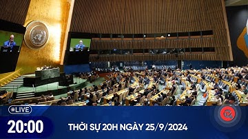 Tổng Bí thư Chủ tịch nước Tô Lâm tham dự khai mạc tuần lễ cấp cao Đại hội đồng LHQ | Thời sự 20h