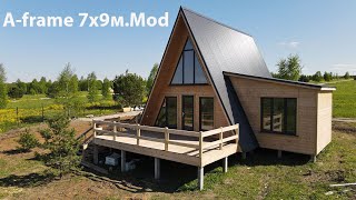 A-frame 7х9м с пристройкой от СК 