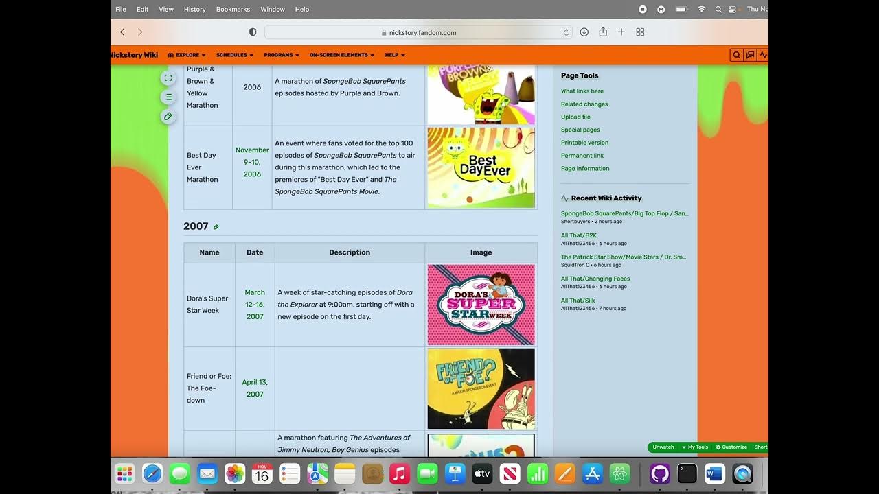 Nickstory November (Day 22 Events) YouTube