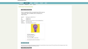 CaFÉ Help: Communication Tool | CaFÉ - CallForEntry.org
